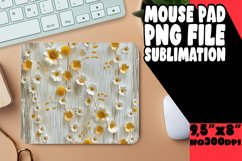 Bold Stripe &amp; Floral Mouse Accessory - Eye-catching Design Product Image 1