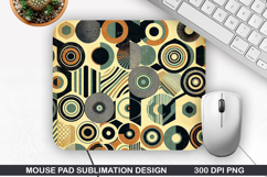 Vintage Mouse Pad Sublimation PNG Design - Mouse Pad PNG Product Image 1