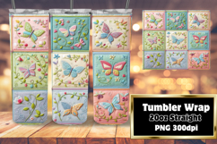 20oz Sublimation Template for Creatives , Patchwork Product Image 1