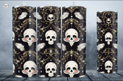 4 Halloween Tumbler Wrap Sublimations, 20 oz Product Image 4