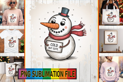 Bright TSHIRT Art PNG, Funny Santa Product Image 1