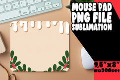 BRIGHT MOUSE PAD SUBLIMATION ART, Christmas Product Image 1