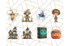 Halloween Whimsy Clipart, Cute Costume PNG Graphics Product Image 9