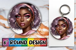 Enchanted Car Coaster Circle, Love Girl Product Image 1