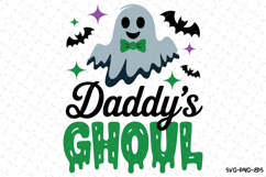 Daddy&#039;s Ghoul Svg | Halloween Svg | Svg Cut Files Product Image 1