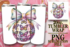 JOYFUL GIFT 20oz TUMBLER WRAP, Easter Egg Product Image 1