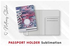 2 Sneaker patterns - Passport Holder sublimation. Product Image 5