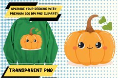 Spooky Pumpkin Printable Animal PNG Product Image 1