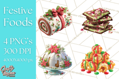 Christmas Sweets Food Cookies PNG Product Image 1