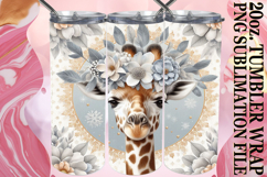PRESENT OF LIGHT 20oz TUMBLER WRAP, Giraffe Product Image 1