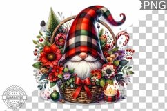 Christmas Gnome Sublimation - Clipart PNG Design Product Image 1