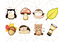 Camping Animals PNG Forest Critters Campfire Adventure Product Image 5