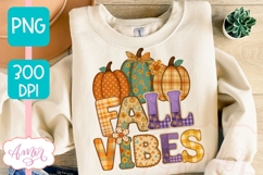 Fall vibes sublimation PNG | Fall Pumpkin PNG design Product Image 3