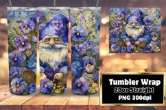Summer Bloom Sublimation Tumbler Wrap 20oz Product Image 1