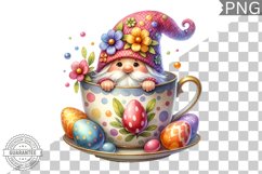 Easter Gnome Sublimation - Clipart PNG Design Product Image 1