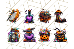 Magical Halloween PNG Clipart, Cute Spooky Elements Clip Art Product Image 5