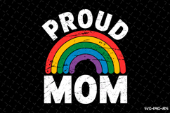 Proud Mom SVG Design | Mother&#039;s day Svg | Mom Svg | Svg file Product Image 1