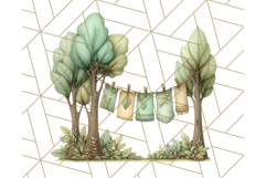 Cozy Cabin Critters Clipart PNG, Fall Animal Png Product Image 5
