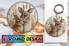 Vibrant Watercolor Mom &amp; Baby Animal Creations Product Image 1