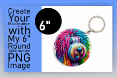 Creative Round Design for Coasters , Dog Product Image 1