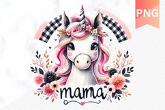 Mama Sublimation - Mother&#039;s Day Clipart PNG Design Product Image 1