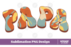 papa Png Retro Retro Mother&#039;s Day Mom Sublimation Product Image 1