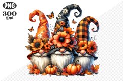 Halloween Gnomes Sublimation - Clipart PNG Design Product Image 1