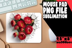 Valentine's Day Love Hole Mouse Pad Product Image 1