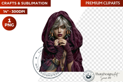 Autumn Witchcraft Clipart - Amber Spells witch PNG Product Image 1