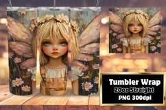 SOPHISTICATED 20oz Sublimation Tumbler , Fairy Product Image 1