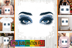 Timeless PNG TSHIRT Designs, Woman Eyes Product Image 1