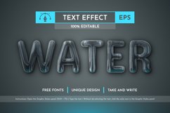 Clear Editable Text Effect, Graphic Style Product Image 3