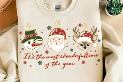 It&#039;s the most wonderful time of the year png, Santa Claus Product Image 3