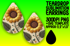 Charming Teardrop Design for DIY Projects , 3D Flower Product Image 1