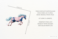 Spring Horse Clipart Product Image 5
