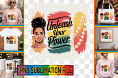 Vibrant TOTE BAG Magic PNG, Juneteenth Product Image 1