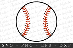 Baseball SVG | SVG Cut files | Cricut Product Image 1