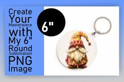 Vibrant Gnome Sublimation Circle Ensemble Product Image 1