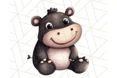 Jungle Safari Animals PNG Cute Pastel Wild Animal Clipart Product Image 5