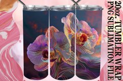 Vintage Floral Tumbler Wrap - Retro BlossomVintage Garden Se Product Image 1