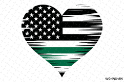 USA Flag Heart svg | 4th of july Svg | Svg Cut Files Product Image 1