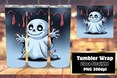 20oz Sublimation Design Download , Halloween Product Image 1