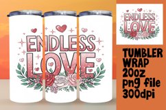 Custom Wraps for 20oz Tumbler , Valentines Product Image 1