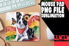 JOYFUL MOUSE MAT PLAYFUL ART, Cute Dog Product Image 1
