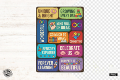 Autism Signs PNG - Autism Signs Clipart Product Image 1