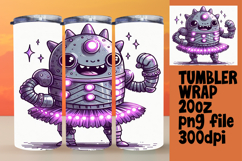 RADIANT 20oz Tumbler Wrap for Personal Use , Monster Product Image 1