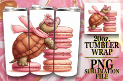 Cozy moments 20oz tumbler wrap, Turtle Product Image 1