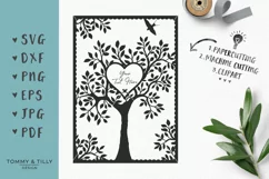 Natural Wedding Tree - SVG EPS DXF PNG PDF JPG Cutting File Product Image 1