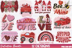 Valentine Day Sublimation Bundle, Valentine Day Png Design Product Image 1