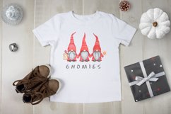 Watercolor Gnomies Cliparts. Christmas set Product Image 3